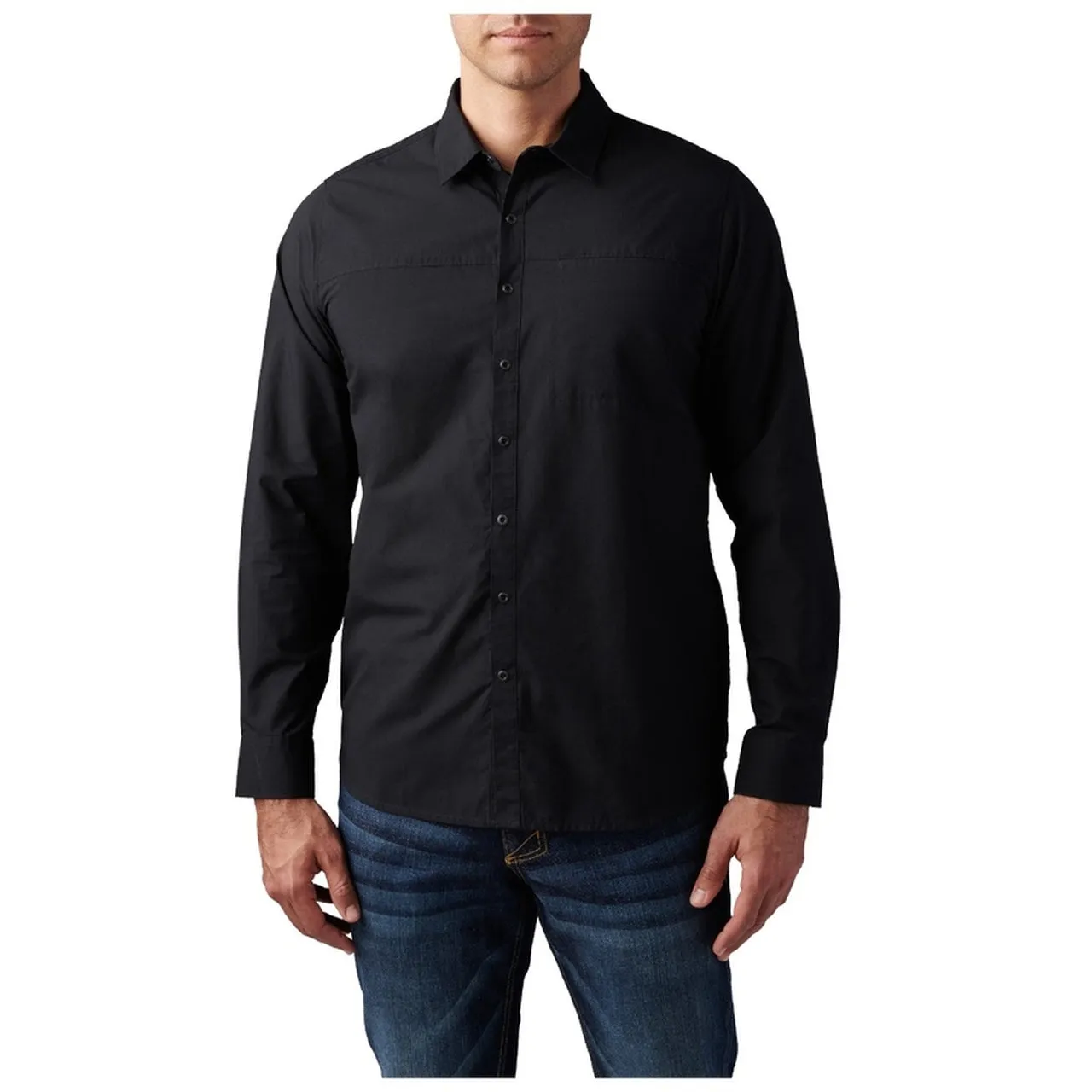 5.11 Igor Solid Long Sleeve Shirt Black