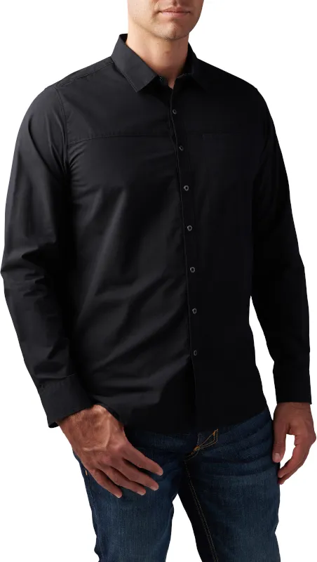 5.11 Igor Solid Long Sleeve Shirt Black