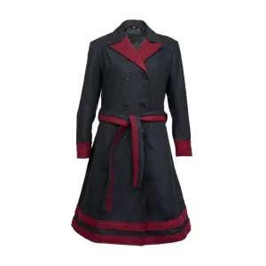 A Merry Scottish Christmas Lacey Chabert Trench Coat