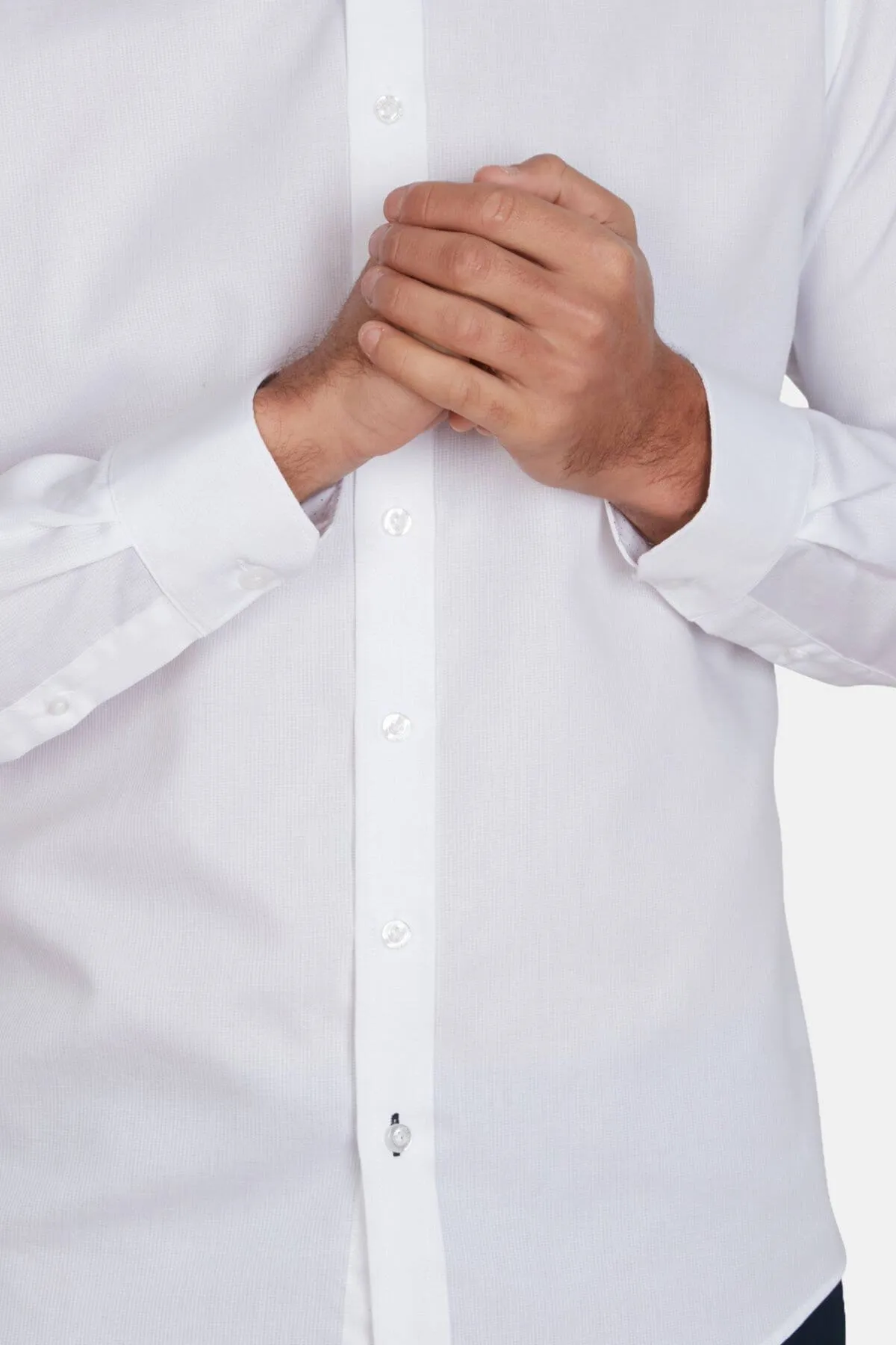 Abelard Bedford Dobby Slim Fit Shirt
