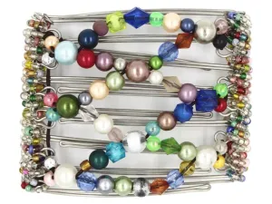 African Butterfly - 7 Tong Wire Hair Clip 297