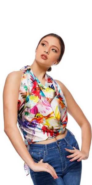 ALYA HALTER TOP
