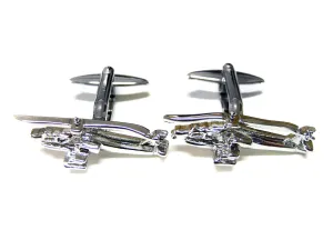 Apache Helicopter Cufflinks