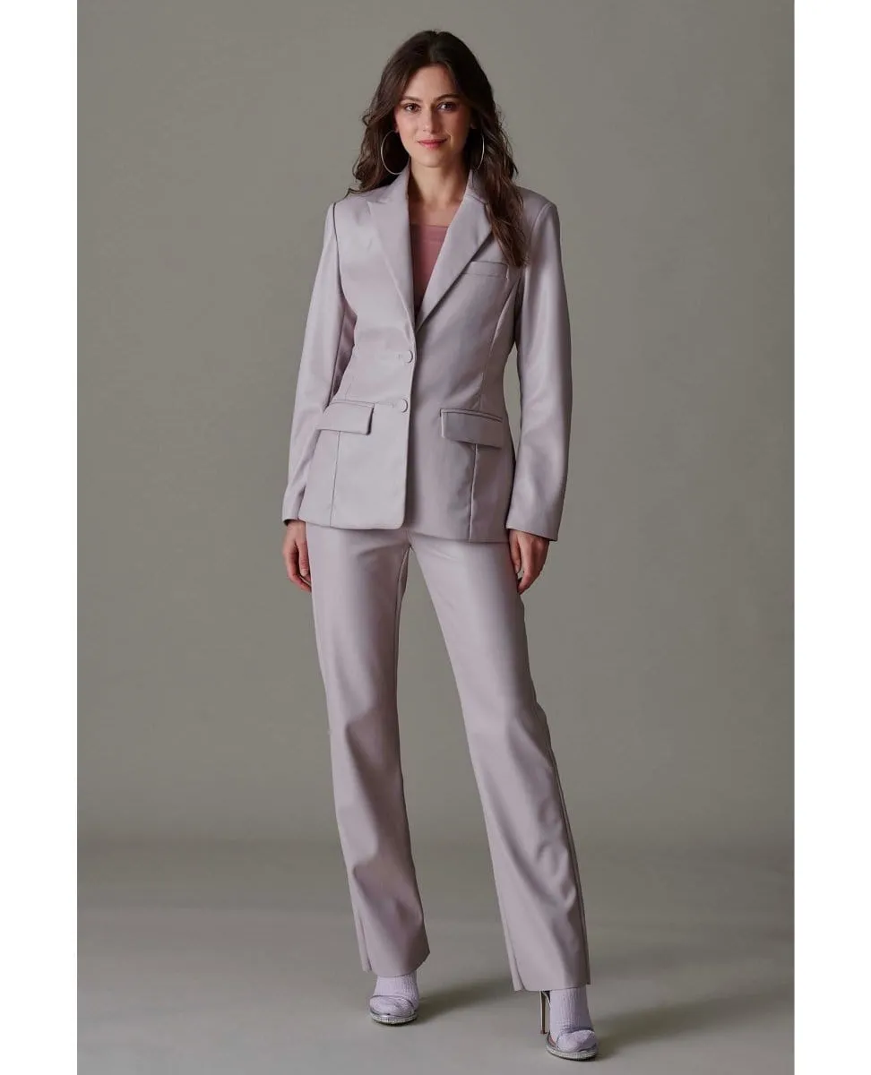 Aria Vegan Blazer Lavender