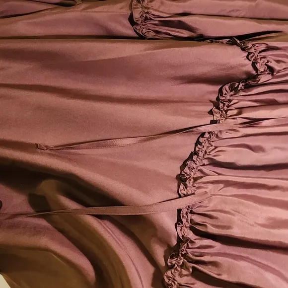 BCBGMaxAzria Silk Helena Habotai Skirt