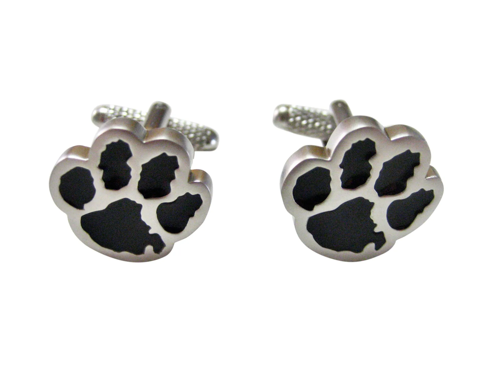 Black Animal Paw Cufflinks