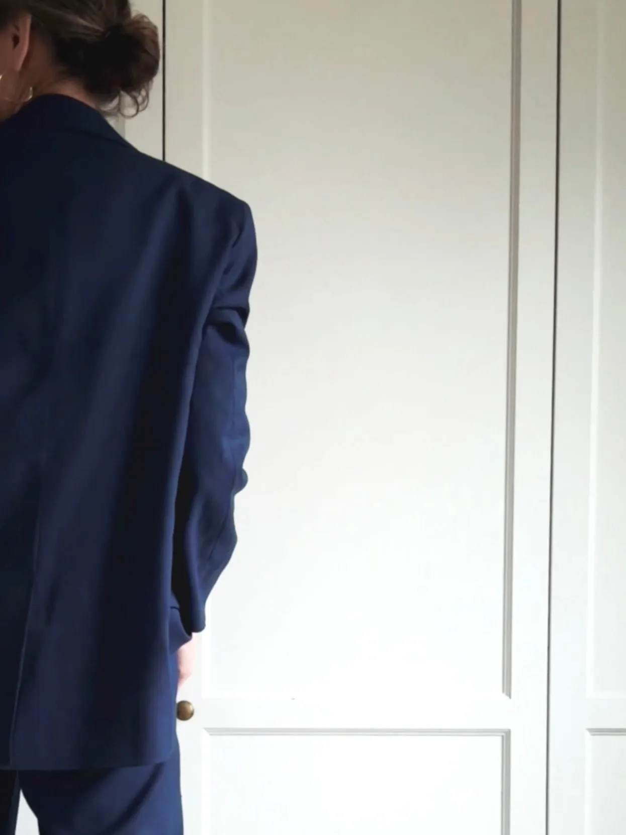 BLAZER ONE BUTTON - DARK BLUE