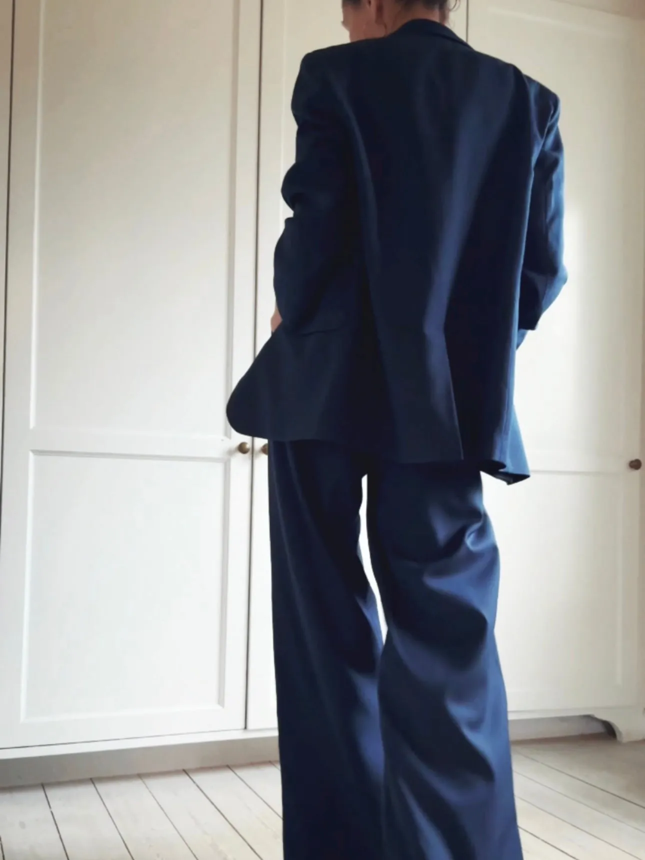 BLAZER ONE BUTTON - DARK BLUE