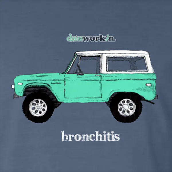 Bronchitis Unisex French Terry Hoody