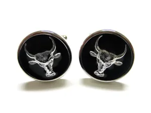 Bull Stock Invester Cufflinks