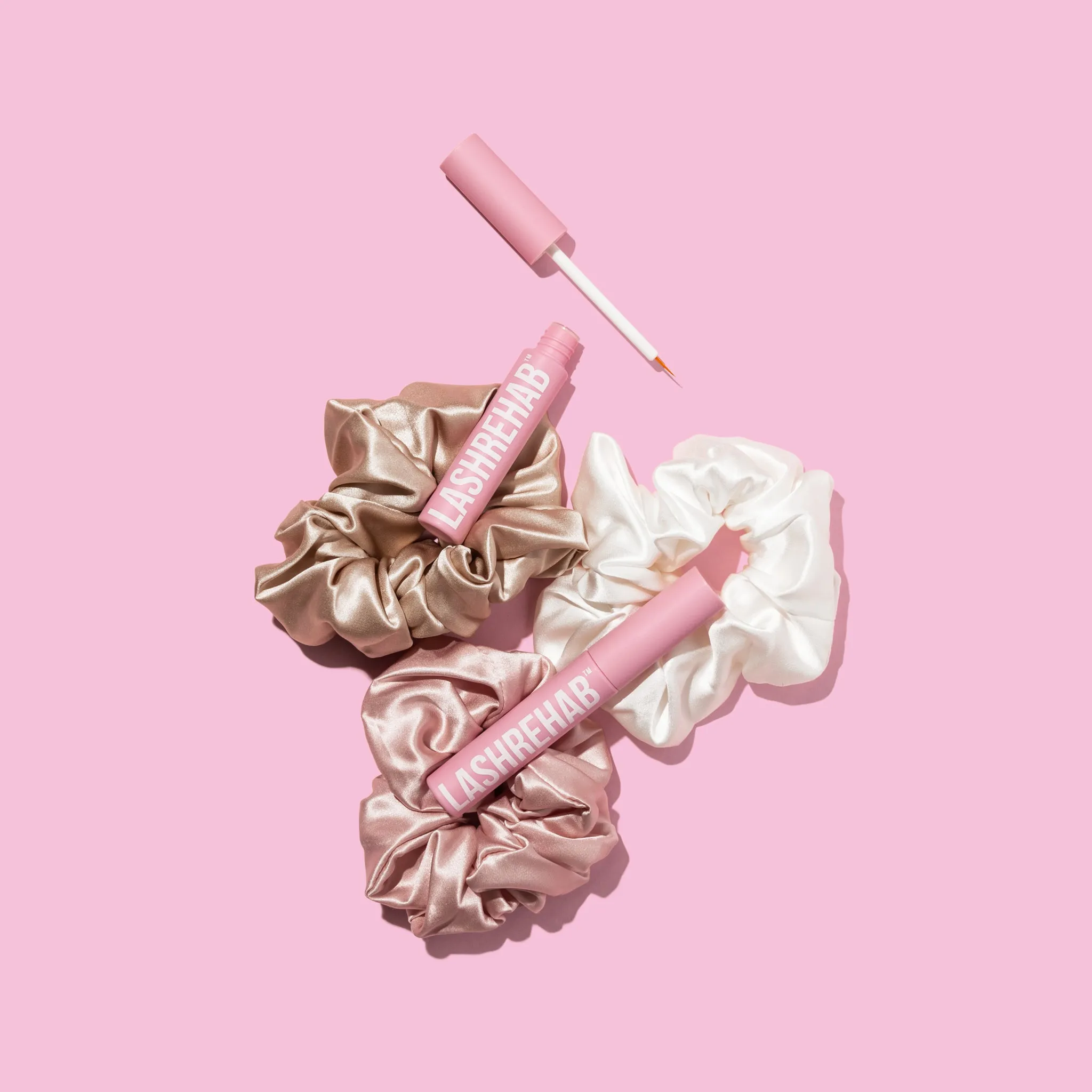 BUNDLE: Eyelash Growth Serum   Scrunchies Set