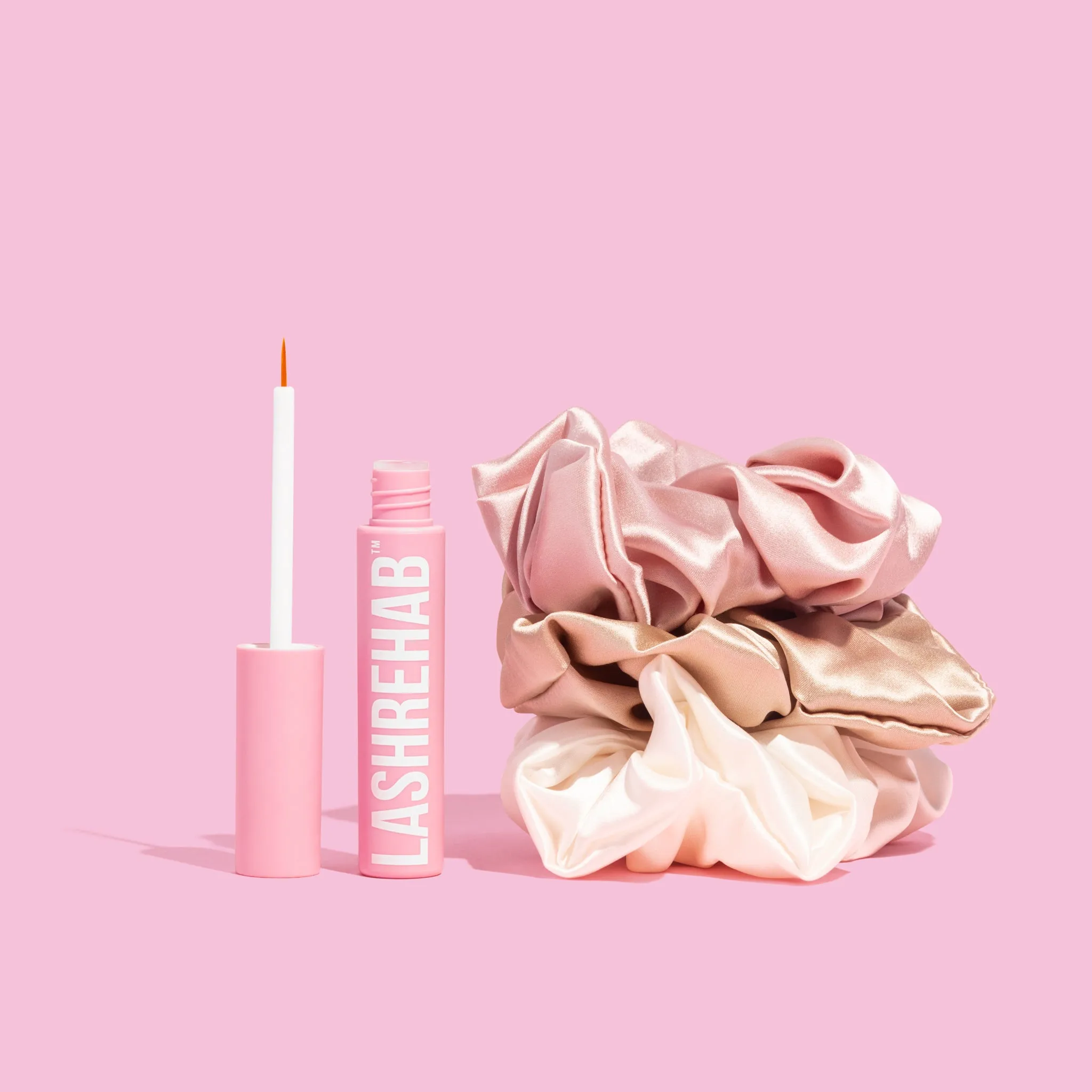 BUNDLE: Eyelash Growth Serum   Scrunchies Set