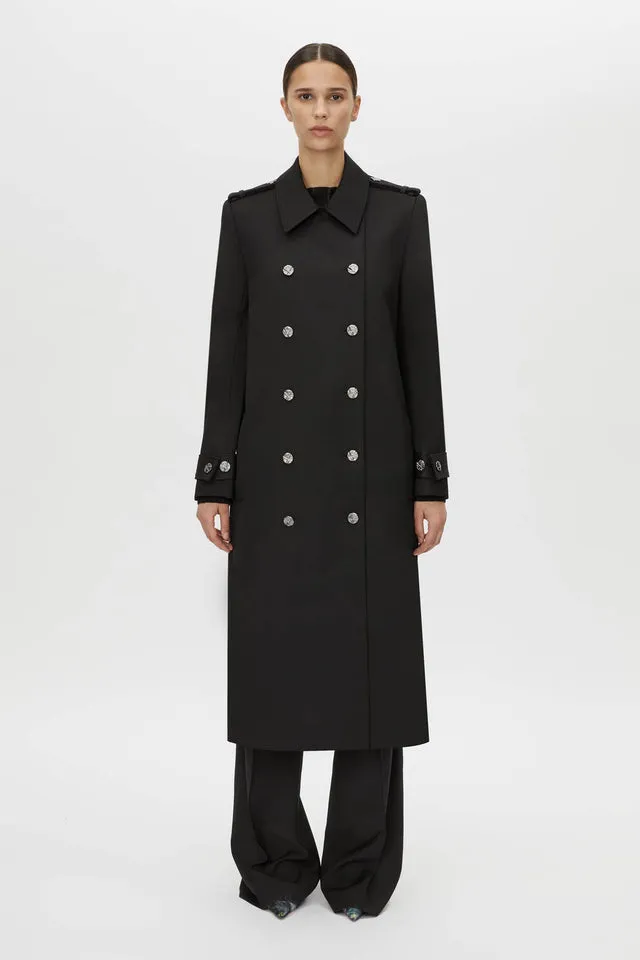 Camilla and Marc | Pilotis Trench Coat - Black