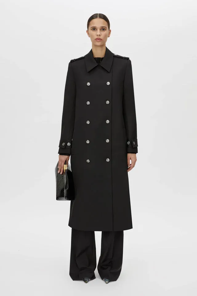 Camilla and Marc | Pilotis Trench Coat - Black