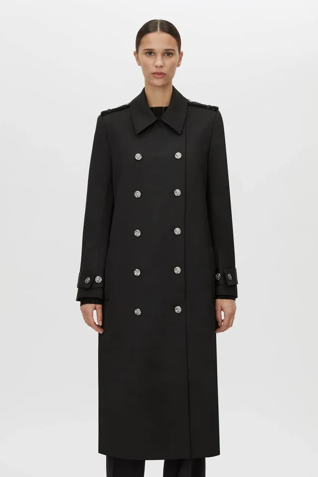 Camilla and Marc | Pilotis Trench Coat - Black