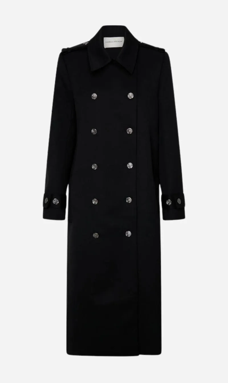 Camilla and Marc | Pilotis Trench Coat - Black