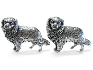 Cavalier King Charles Spaniel Dog Cufflinks