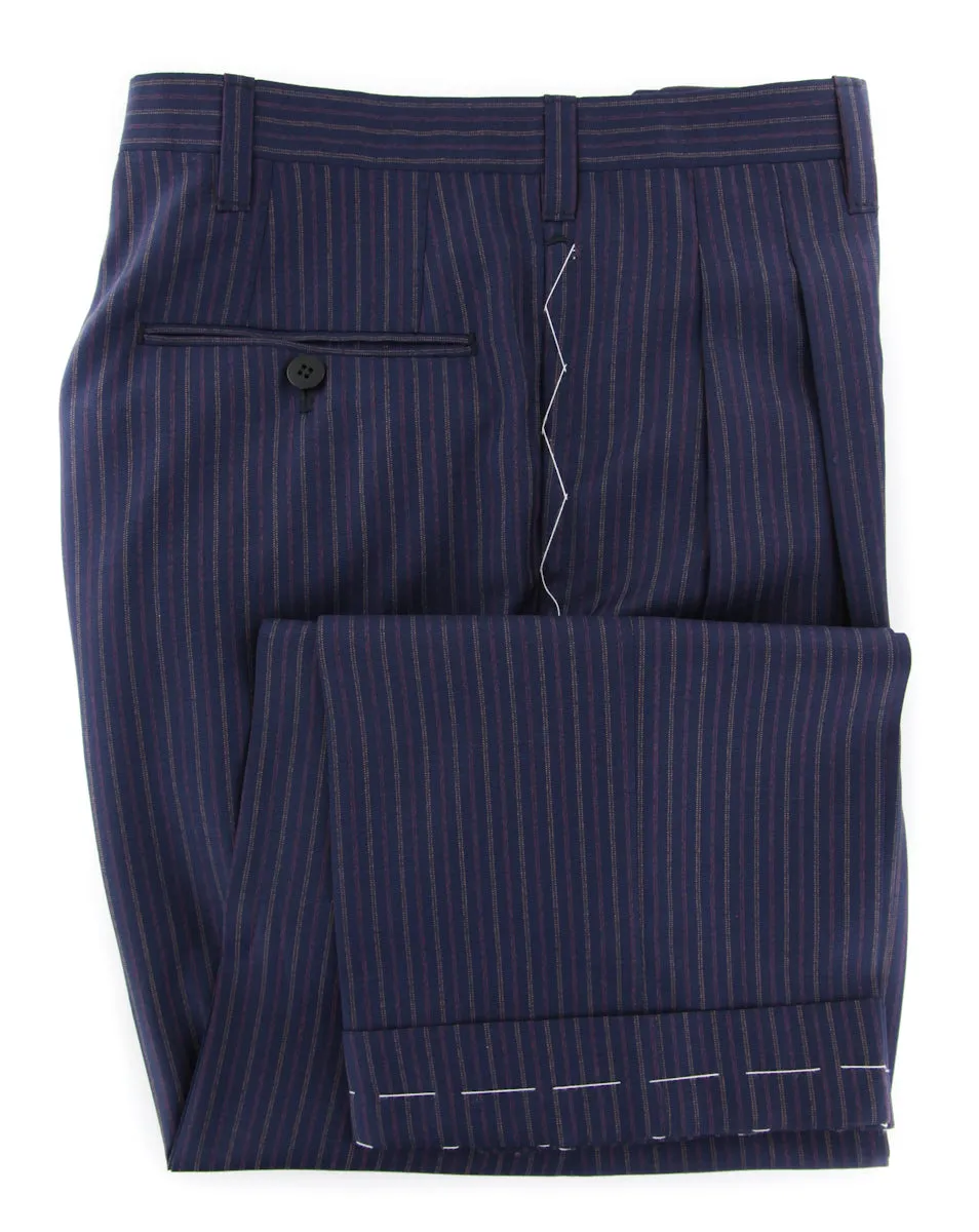Cesare Attolini Navy Blue Suit