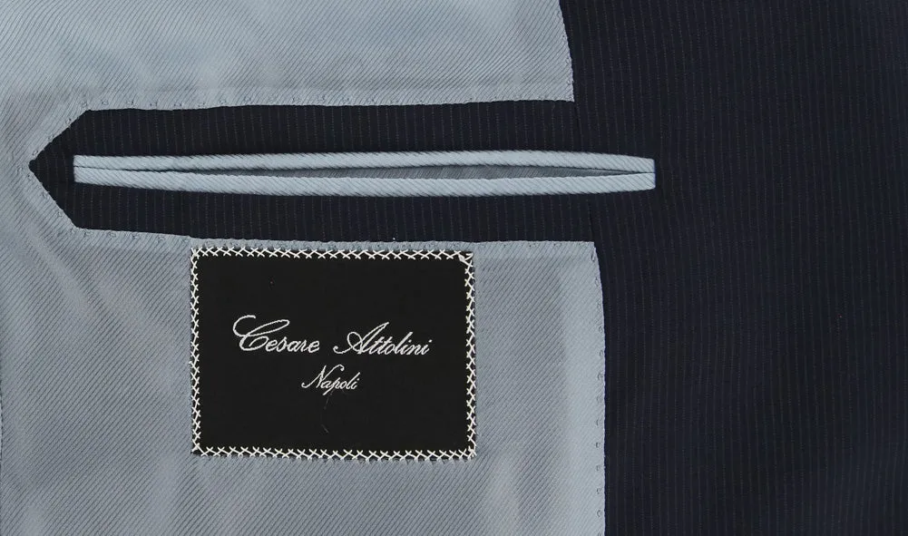 Cesare Attolini Navy Blue Suit