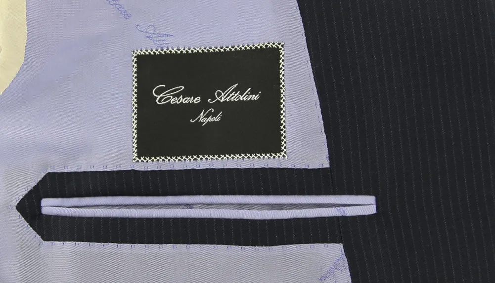 Cesare Attolini Navy Blue Suit