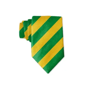 Collegiate Green and Gold - Kids' Neckties