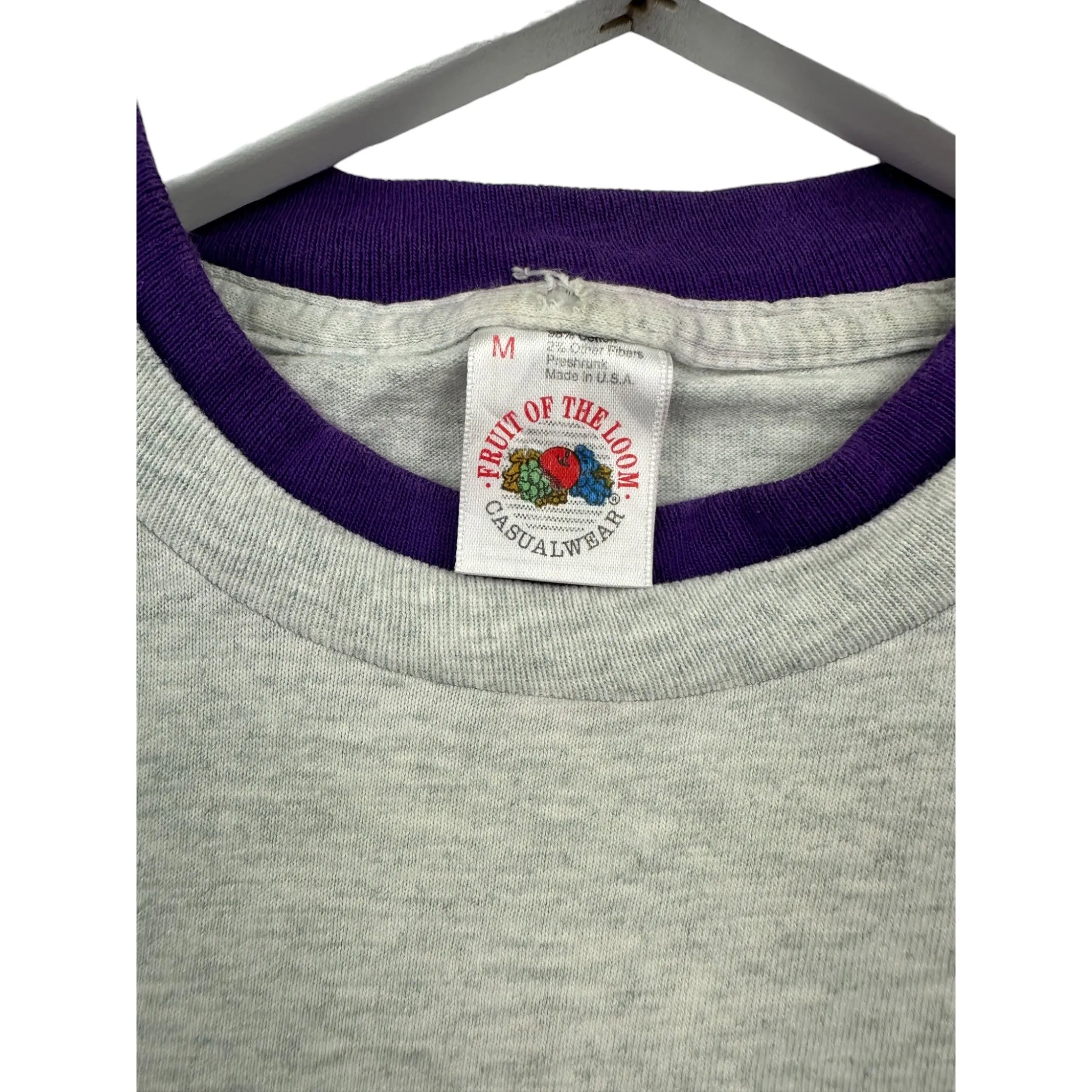 COLOUR CUFF TEE - (M)