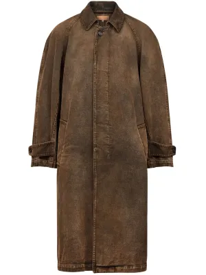 Denim Trench Coat
