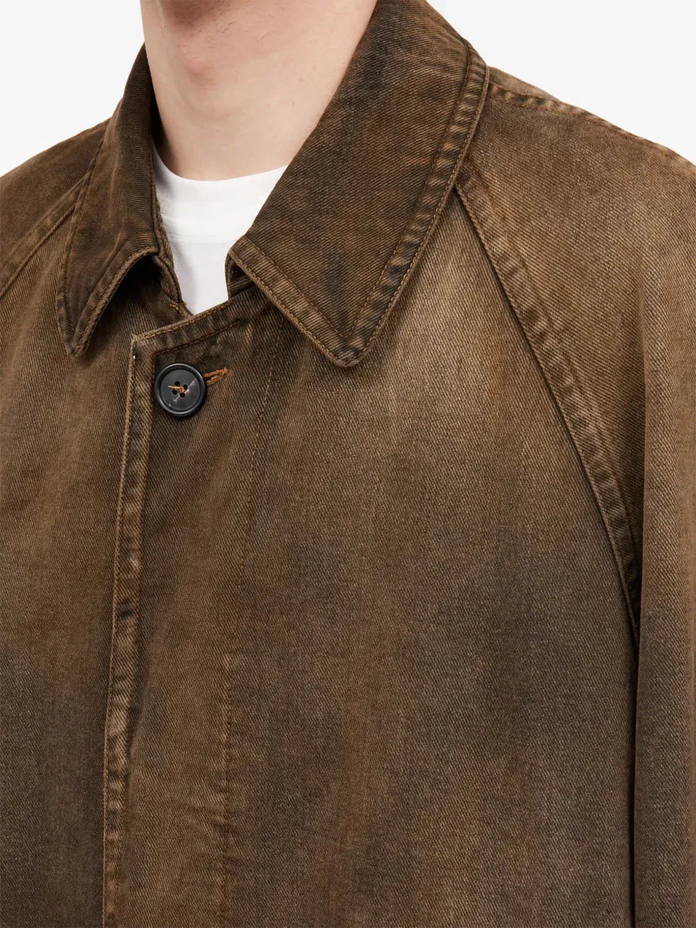 Denim Trench Coat