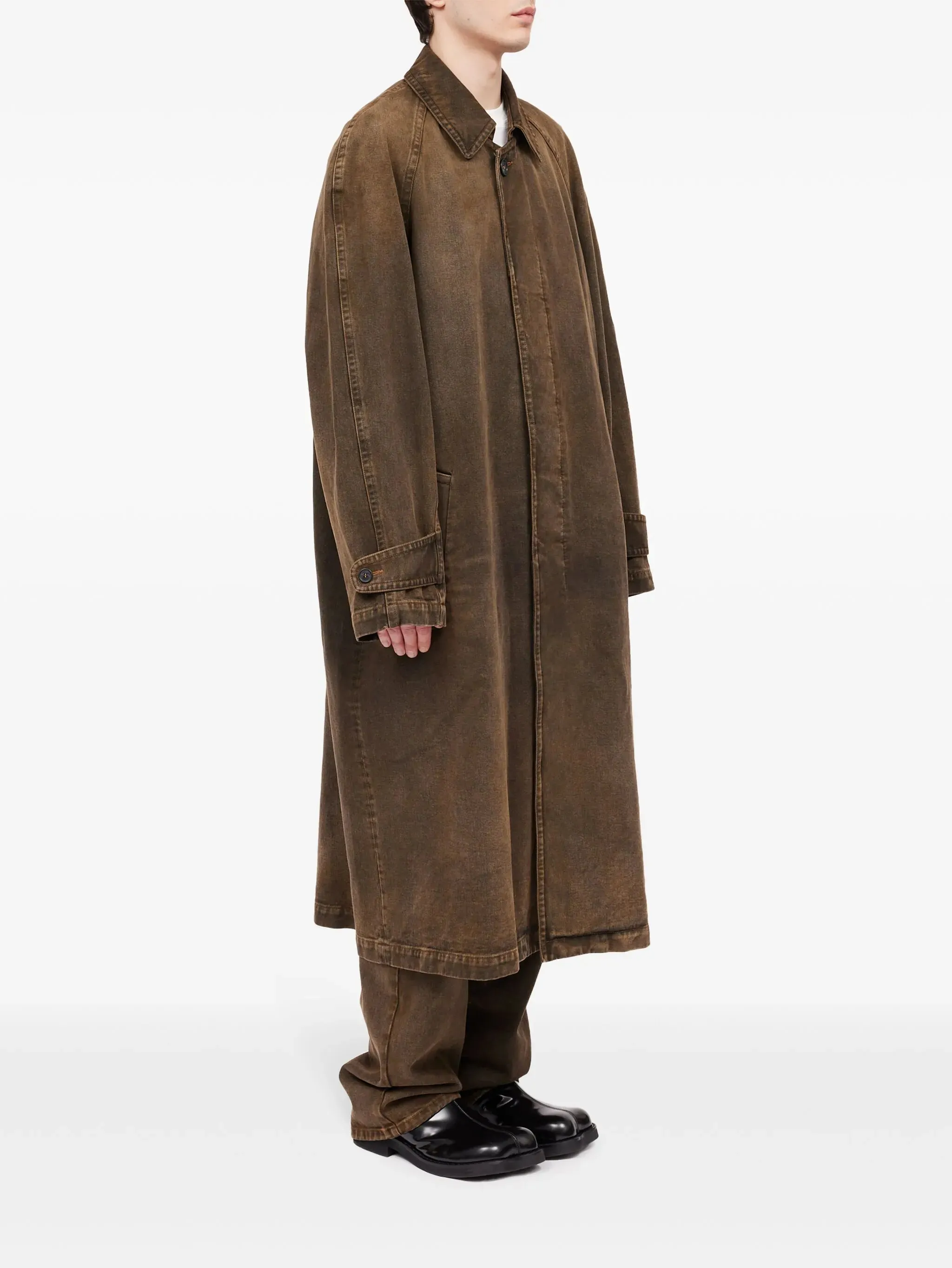Denim Trench Coat