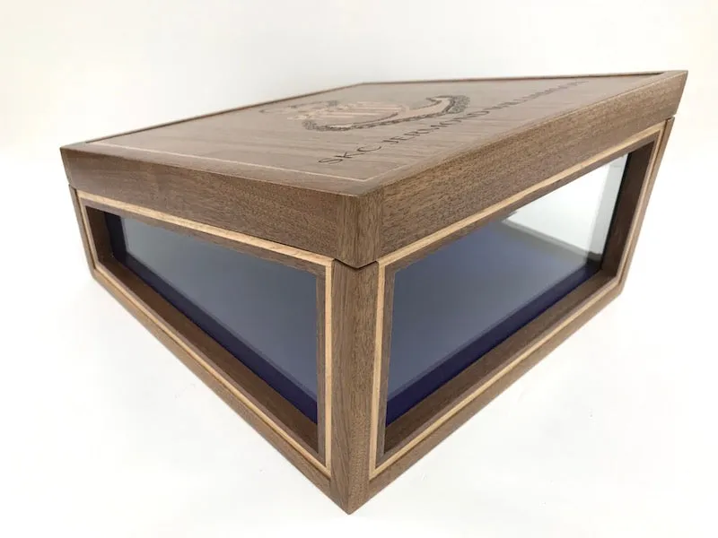 Design a Slanted Hat box here (Base price shown)