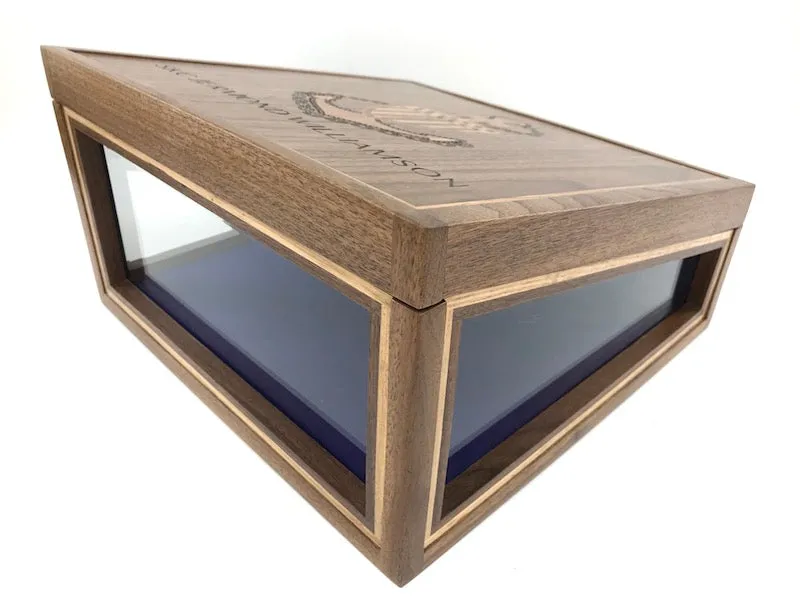 Design a Slanted Hat box here (Base price shown)