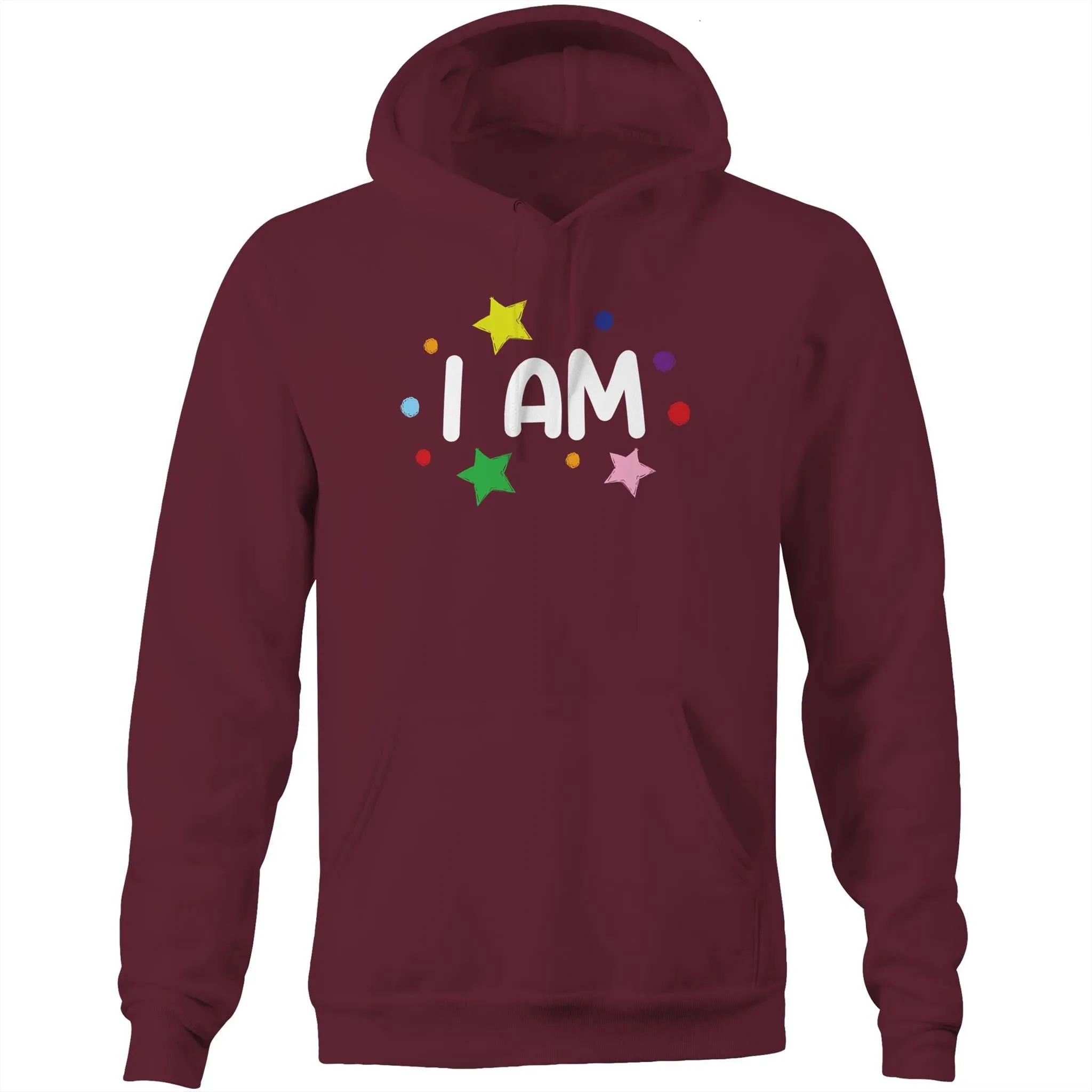 Drag'd Out Beechworth - I Am Who I Am Hoodie Sweatshirt Unisex Double Sided (LG158)