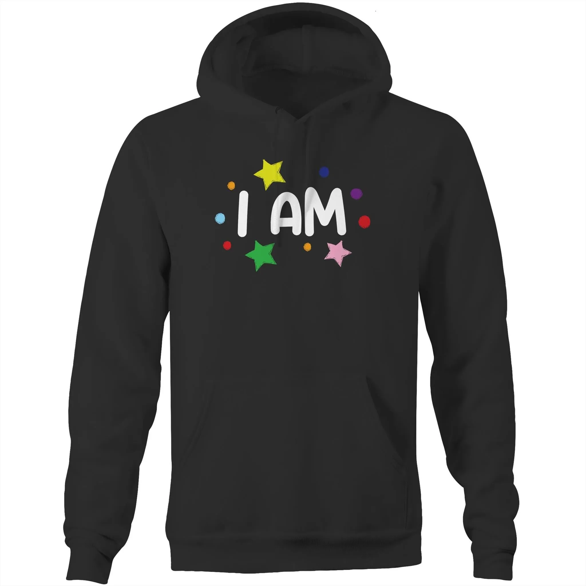 Drag'd Out Beechworth - I Am Who I Am Hoodie Sweatshirt Unisex Double Sided (LG158)