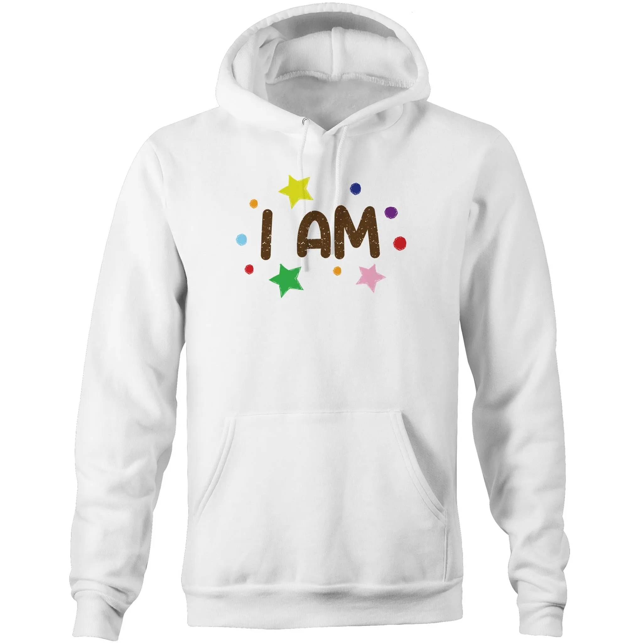 Drag'd Out Beechworth - I Am Who I Am Hoodie Sweatshirt Unisex Double Sided (LG158)