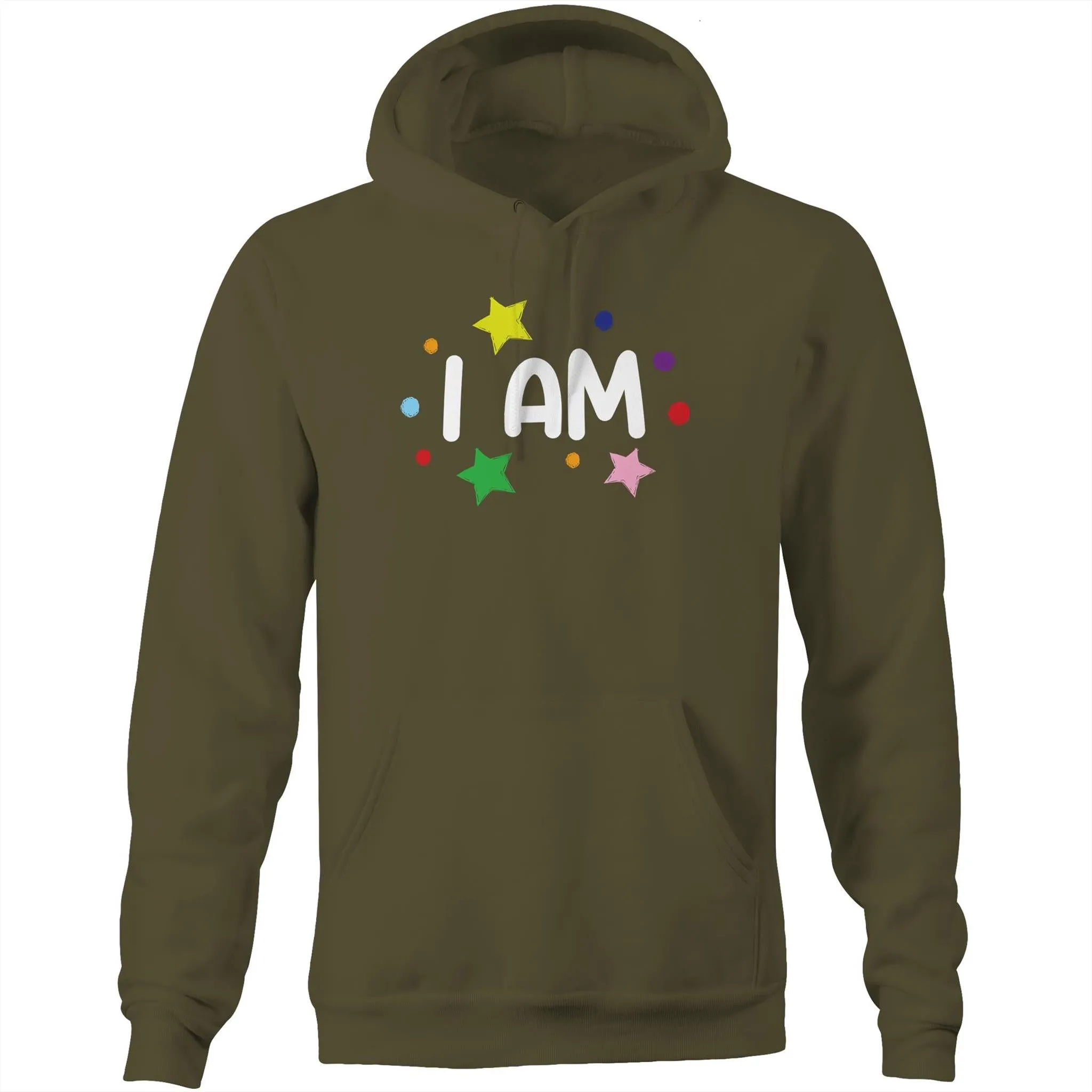 Drag'd Out Beechworth - I Am Who I Am Hoodie Sweatshirt Unisex Double Sided (LG158)