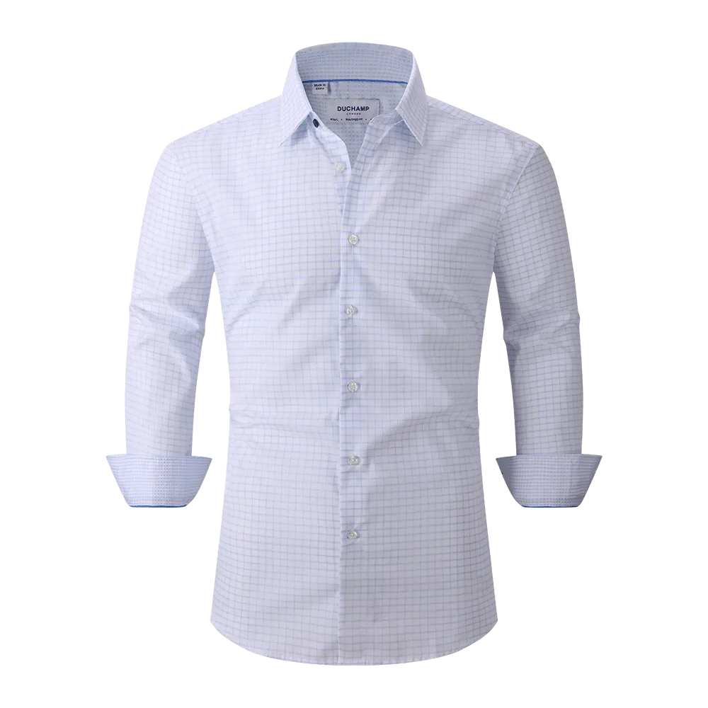 Duchamp London Check Dress Shirt