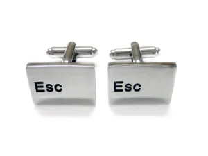 Esc Key Keyboard Cufflinks