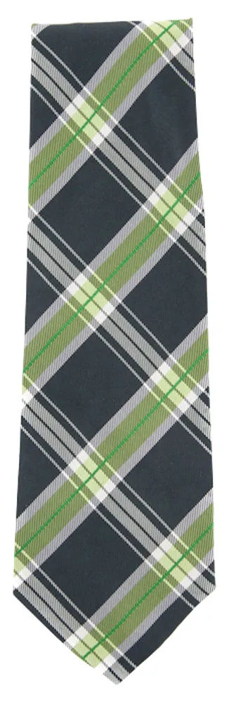 Finamore Napoli Dark Green Silk Tie
