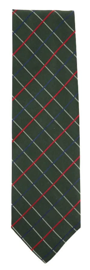 Finamore Napoli Dark Green Silk Tie