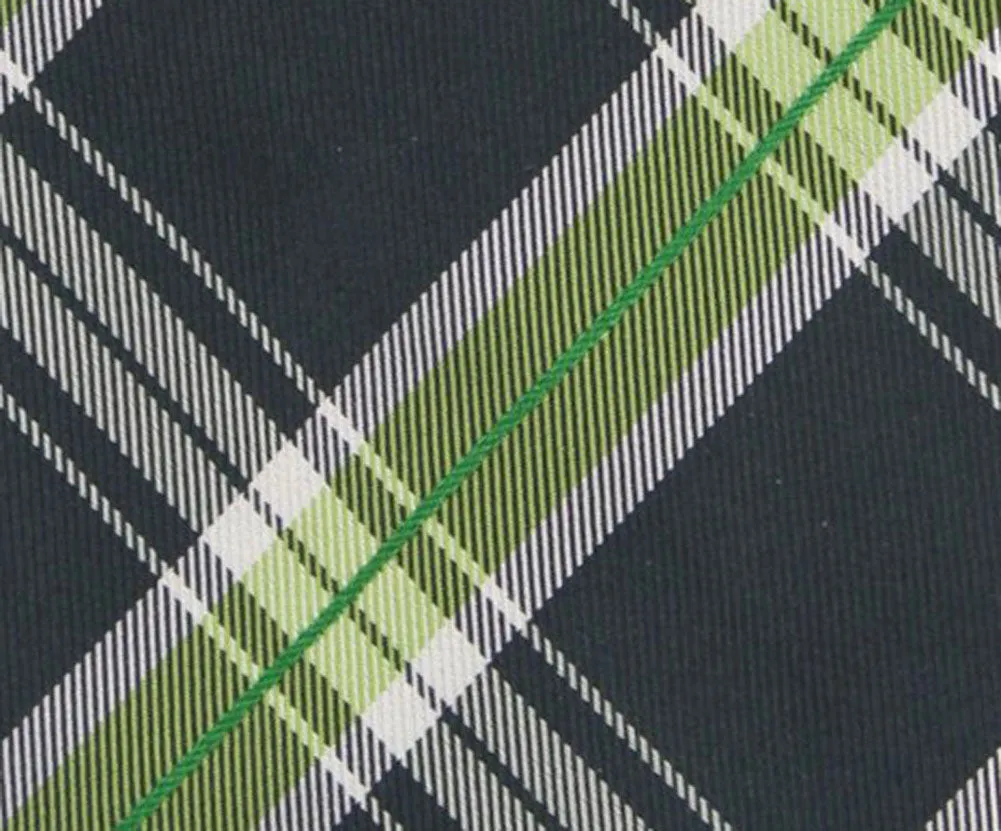 Finamore Napoli Dark Green Silk Tie