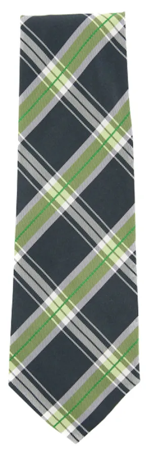 Finamore Napoli Dark Green Silk Tie