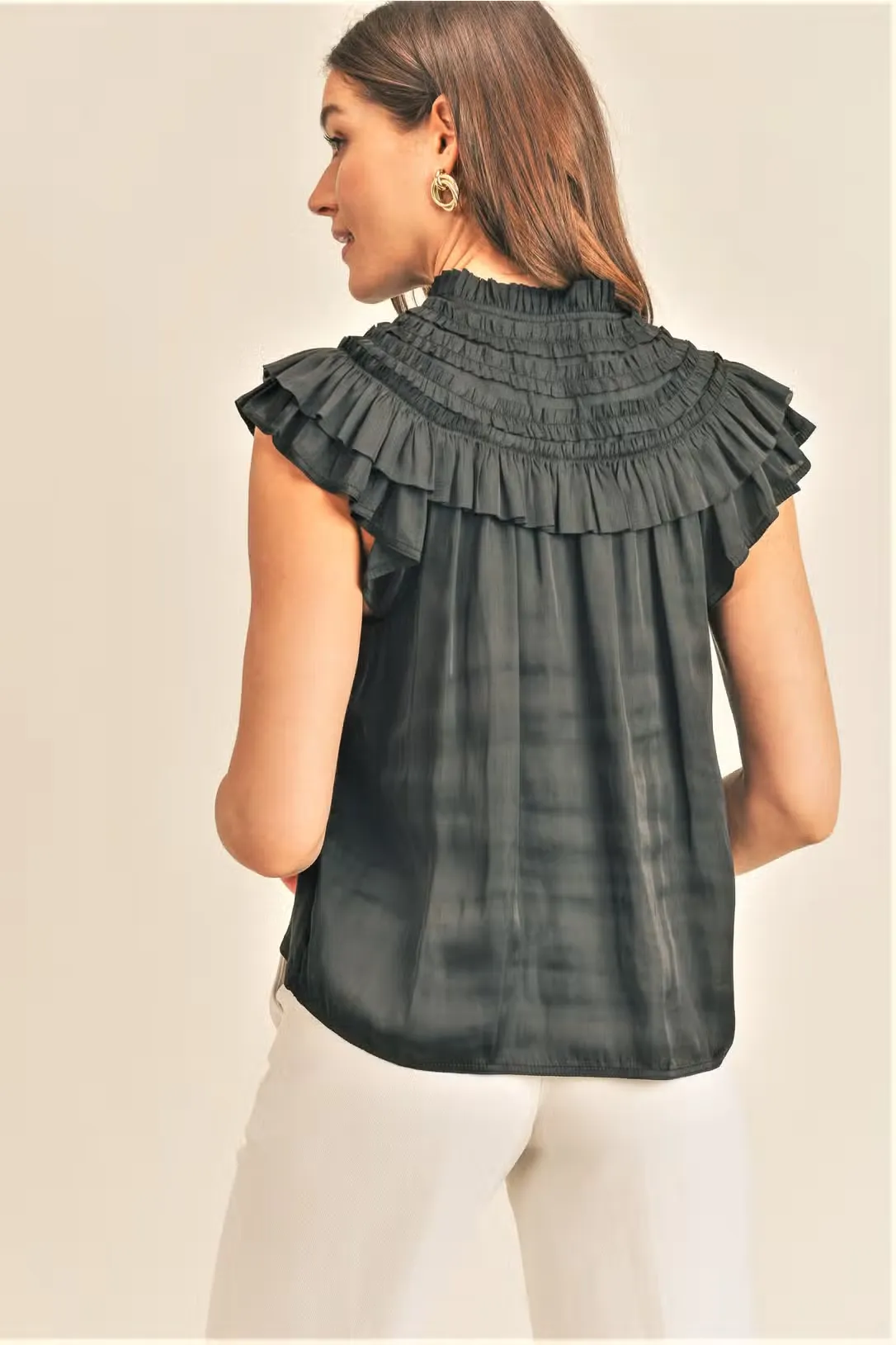 Freya Ruffle Top