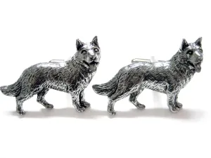 German Shepherd Dog Cufflinks