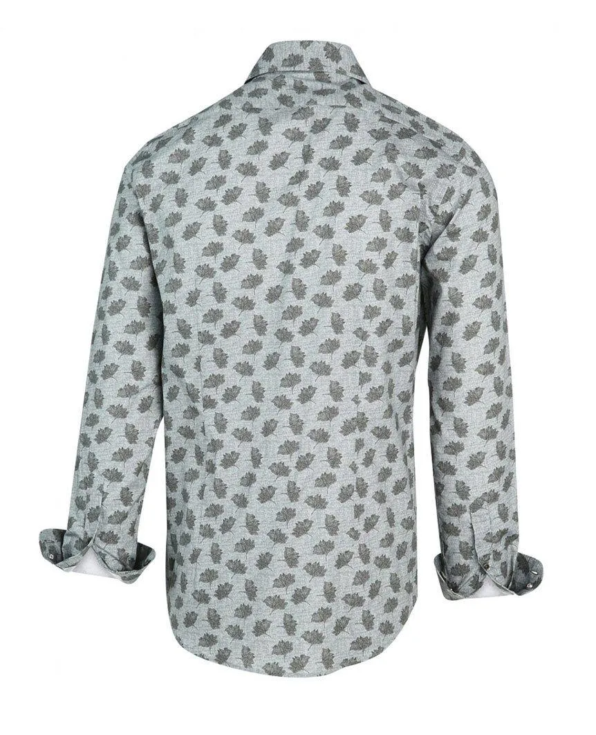 Green Printed Shirt