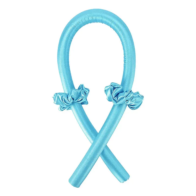 Heatless Curling Rod Headband No Heat Silk Curlers Ribbon Hair Rollers Keep On While Sleeping Soft Headband Lazy Hair Curlers Hair Styling Tools