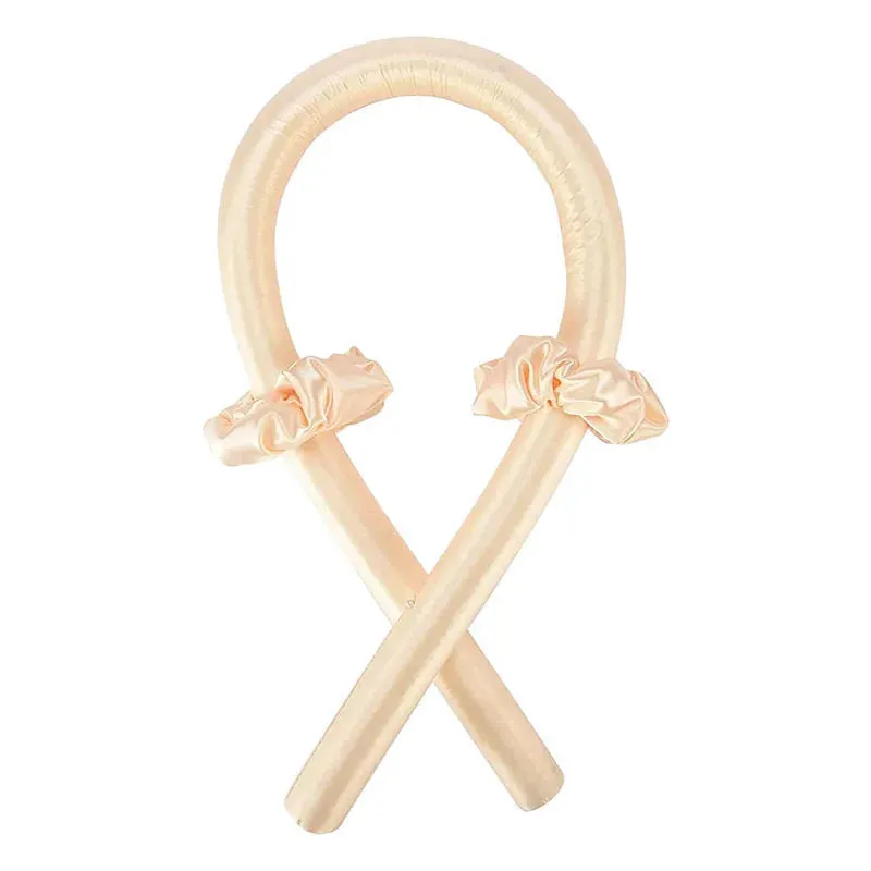 Heatless Curling Rod Headband No Heat Silk Curlers Ribbon Hair Rollers Keep On While Sleeping Soft Headband Lazy Hair Curlers Hair Styling Tools