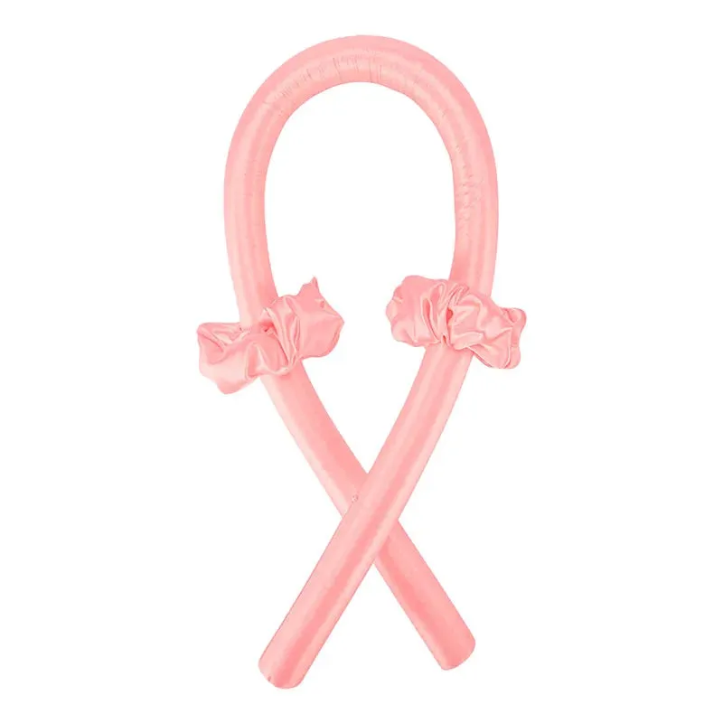 Heatless Curling Rod Headband No Heat Silk Curlers Ribbon Hair Rollers Keep On While Sleeping Soft Headband Lazy Hair Curlers Hair Styling Tools
