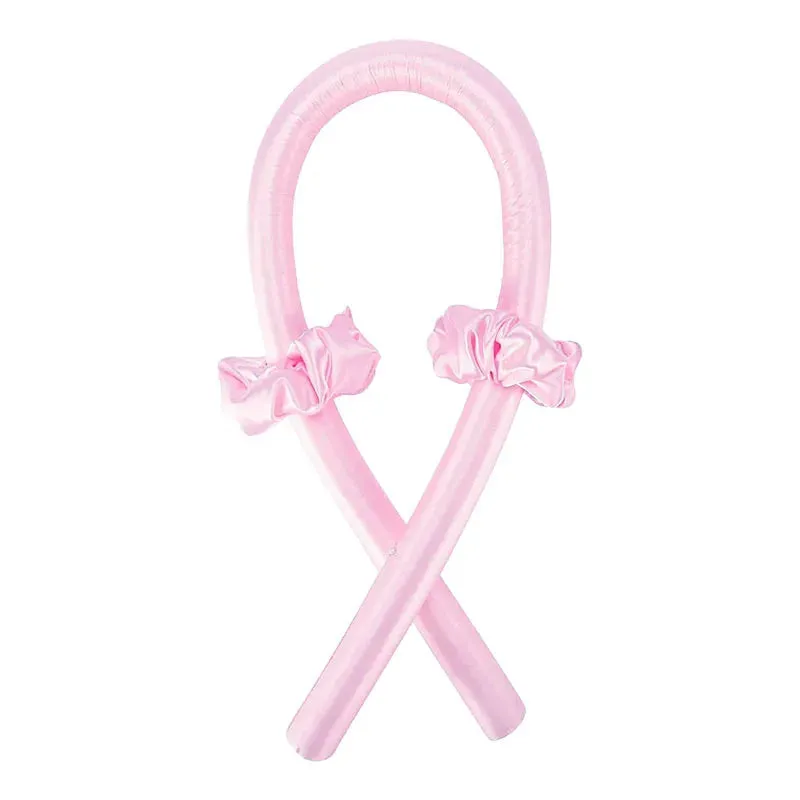 Heatless Curling Rod Headband No Heat Silk Curlers Ribbon Hair Rollers Keep On While Sleeping Soft Headband Lazy Hair Curlers Hair Styling Tools
