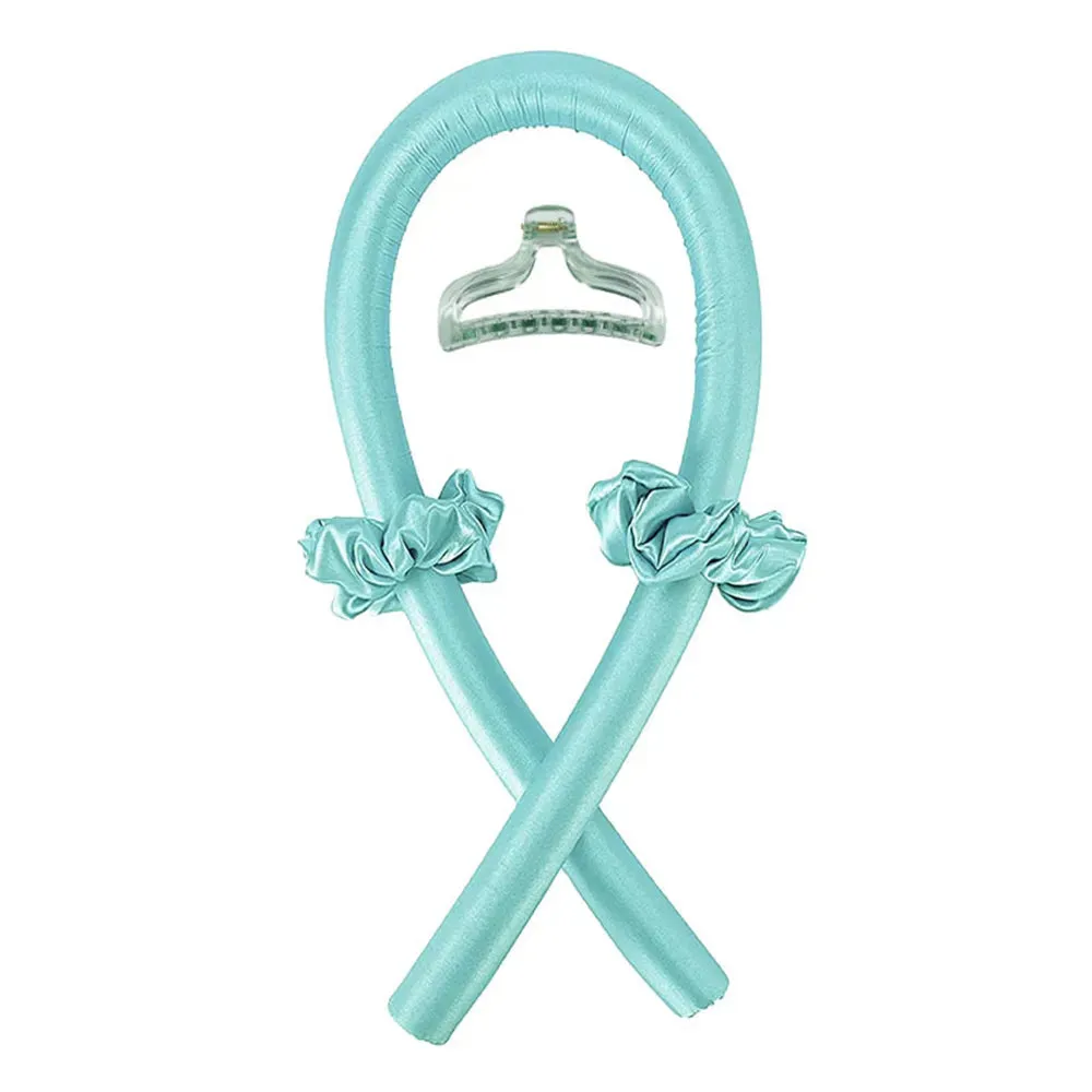 Heatless Curling Rod Headband No Heat Silk Curlers Ribbon Hair Rollers Keep On While Sleeping Soft Headband Lazy Hair Curlers Hair Styling Tools