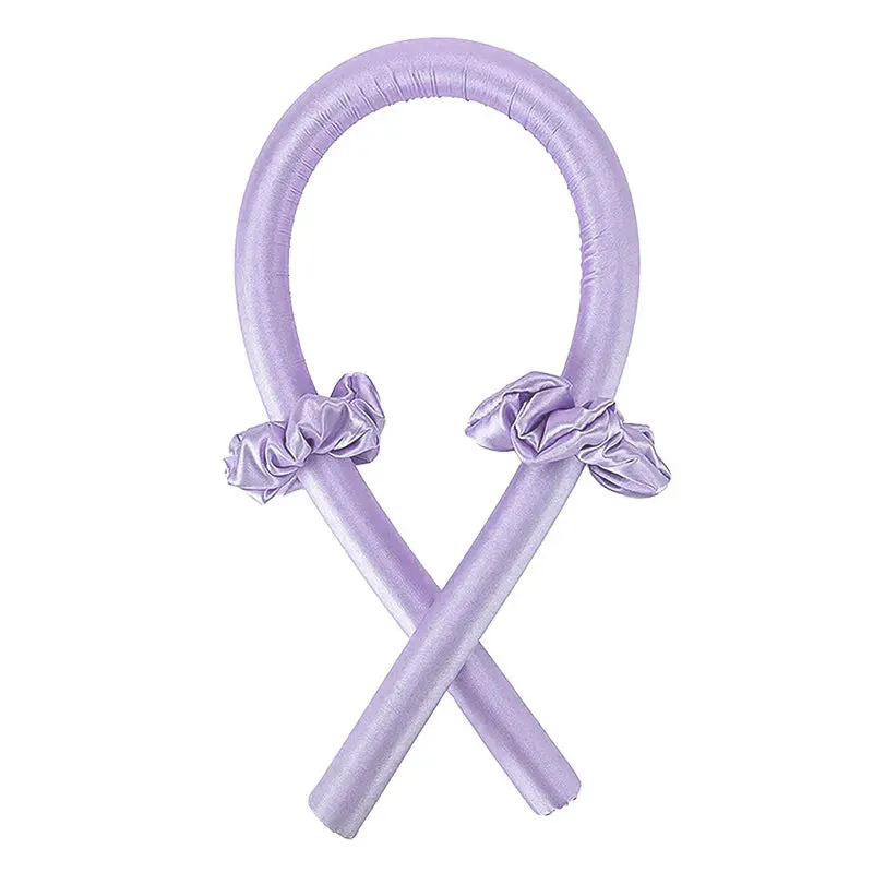 Heatless Curling Rod Headband No Heat Silk Curlers Ribbon Hair Rollers Keep On While Sleeping Soft Headband Lazy Hair Curlers Hair Styling Tools